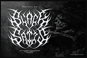 Malvoid | Black Metal Font, a Blackletter Font by Denustudios (Thumbnail 4 of 12)