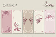 Vintage Garden Bouquet, a Pattern Graphic by Collection by VY (Thumbnail 5 of 10)