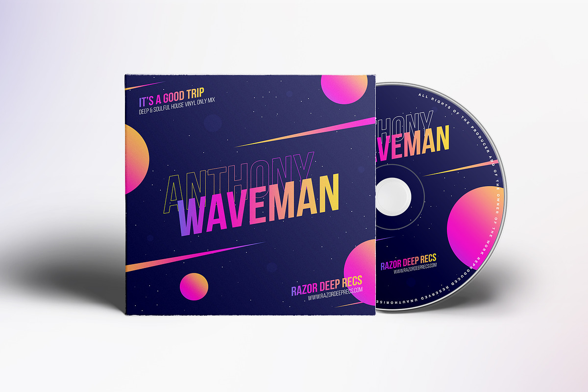 DJ Mix Cover Art Templates #03, a Print Template by vinyljunkie (Photo 2 of 14)