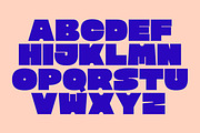 Flared - The Bold Retro Font, a Sans Serif Font by Graphicfresh (Thumbnail 7 of 10)