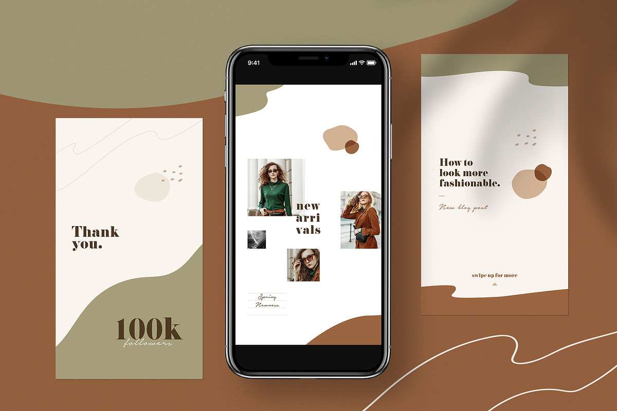 Naturalè - Instagram Stories & Post, a Social Media Template by Vynetta (Photo 13 of 15)