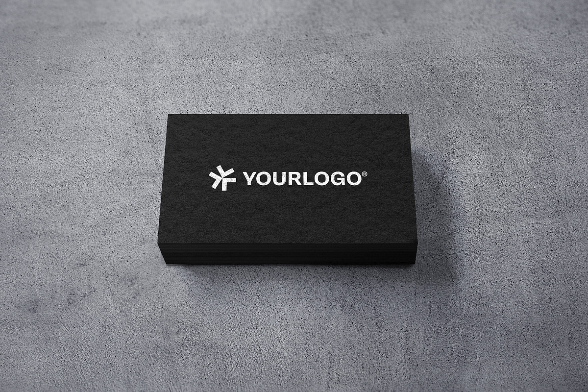 Black & White Business Card Mockups, a Product Mockup by rodrigofkaminski (Photo 9 of 10)