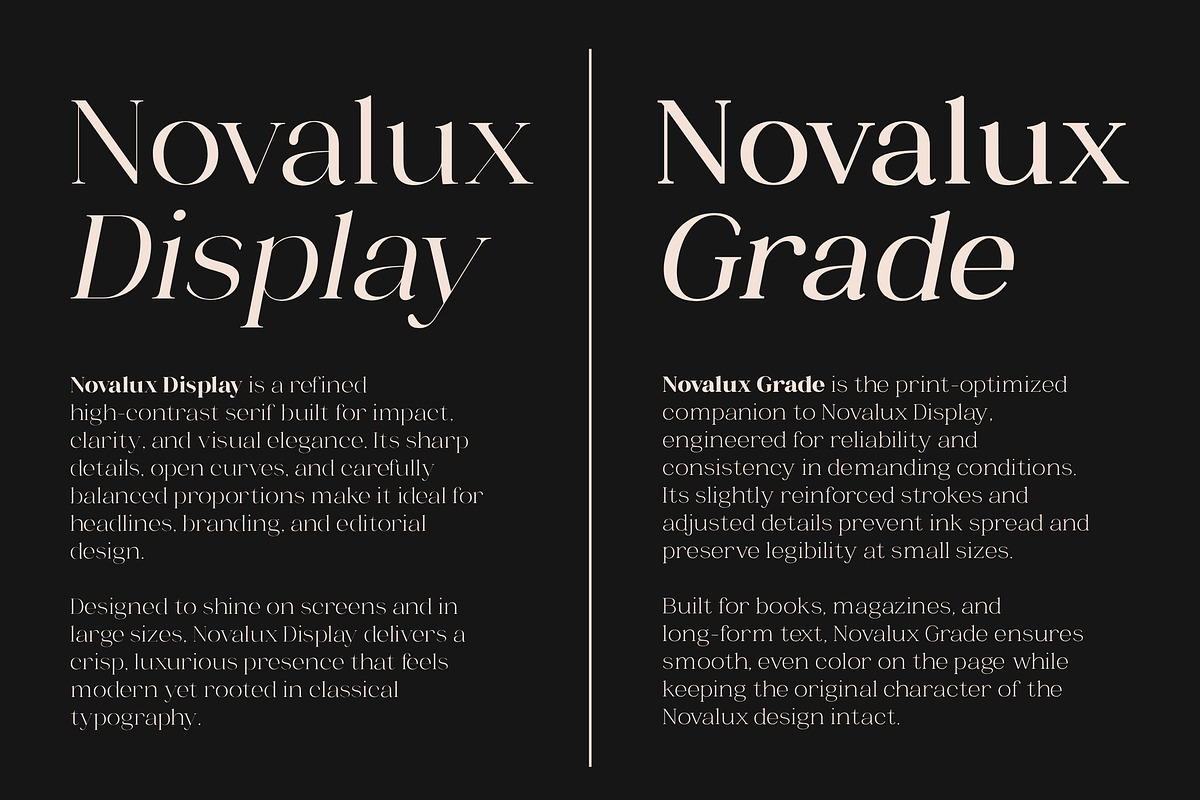 Novalux, a Serif Font by Matra Creative (Photo 14 of 16)