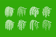 Willow Branch Silhouette Pack, an Object Graphic by Artonix (Thumbnail 2 of 3)