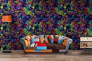 colorful music keys design, a Pattern Graphic by AAN Seamless Shop (Thumbnail 2 of 3)