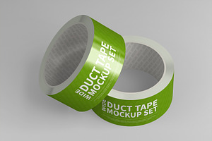 Wide Duct Tape Mockup Set