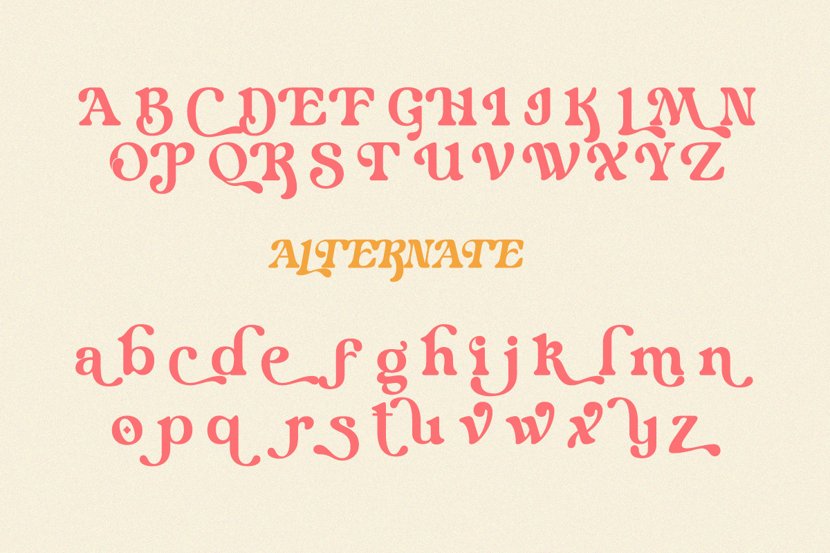 Mediena – Modern Retro Alternates, a Serif Font by Qweera Studio (Photo 10 of 12)