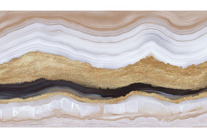 A seamless white and gold marble, a Background Photo by ZinetroN