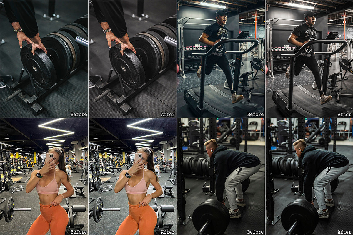 45 Moody Gym Lightroom Presets, a Preset Add-On by Presets by Yevhen (Photo 9 of 9)
