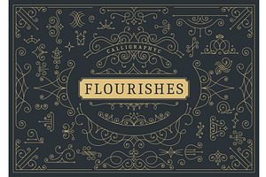 Flourishes Calligraphic