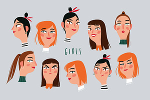 SUSAN Girlish Stickerpack