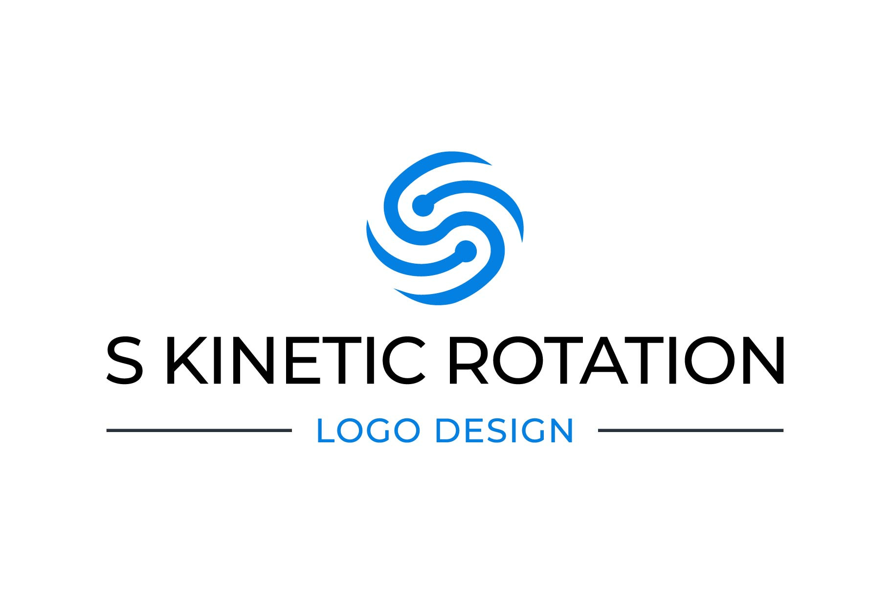 S Kinetic Rotation Logo Design, a Branding & Logo Template by ...