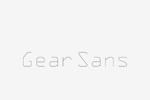 Gear Sans