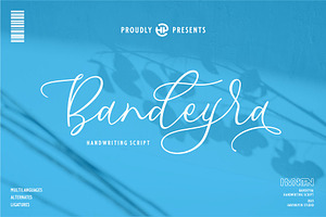 BANDEYRA | Handwriting Script, a Handwritten Font by Havinkpen