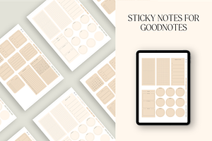 Neutral Planner Widgets Stickers