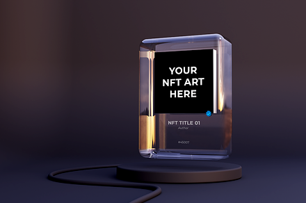 Nft Translucent Mockup
