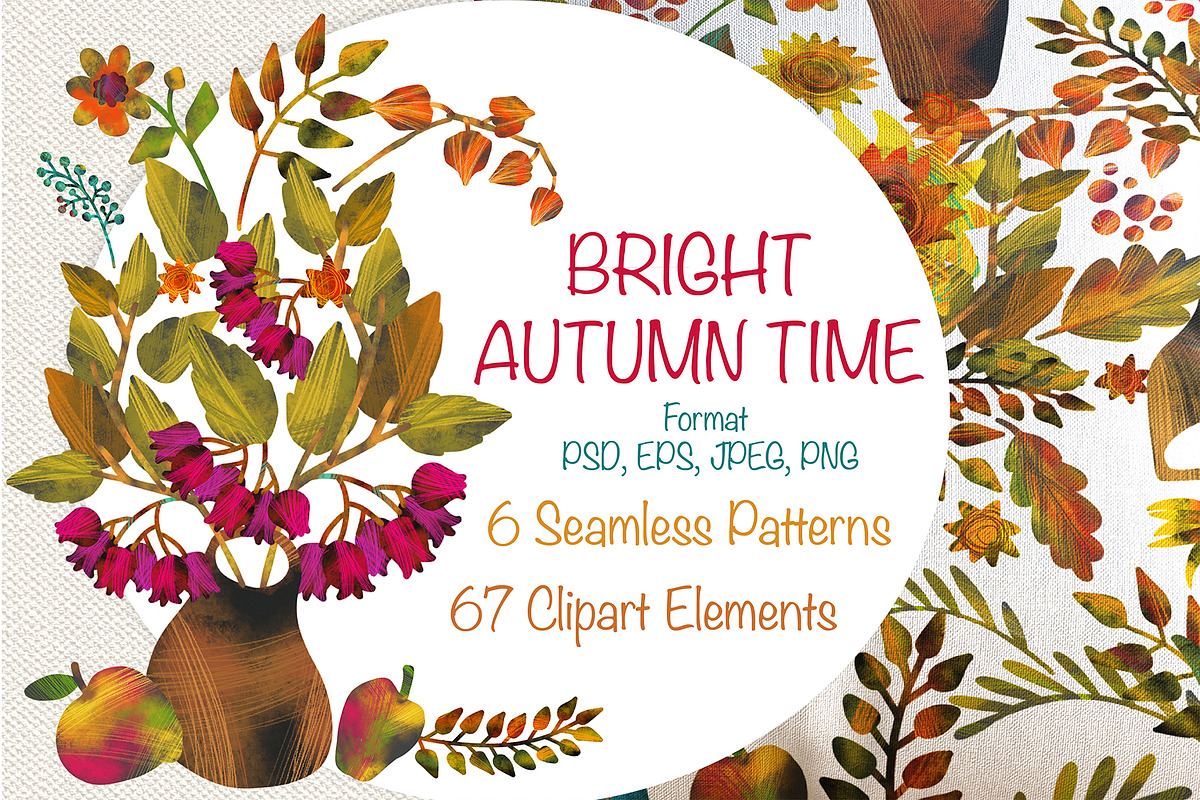 Bright autumn time, an Illustration by Tanna.ART (Photo 1 of 19)