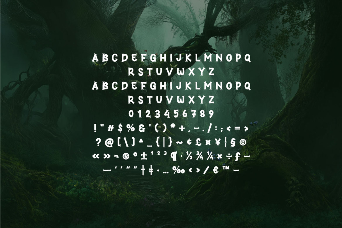 Artmospher Handwritten Display Font, a Handwritten Font by Mightyfire (Photo 4 of 4)
