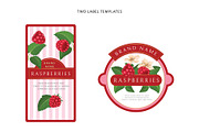 Delicious raspberries vector set, a Graphic by natamastery (Thumbnail 5 of 8)
