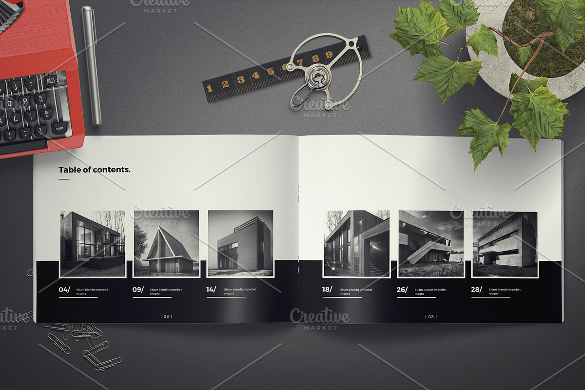 Architecture Landscape Brochure, a Brochure Template by ShapShapy (Photo 2 of 18)