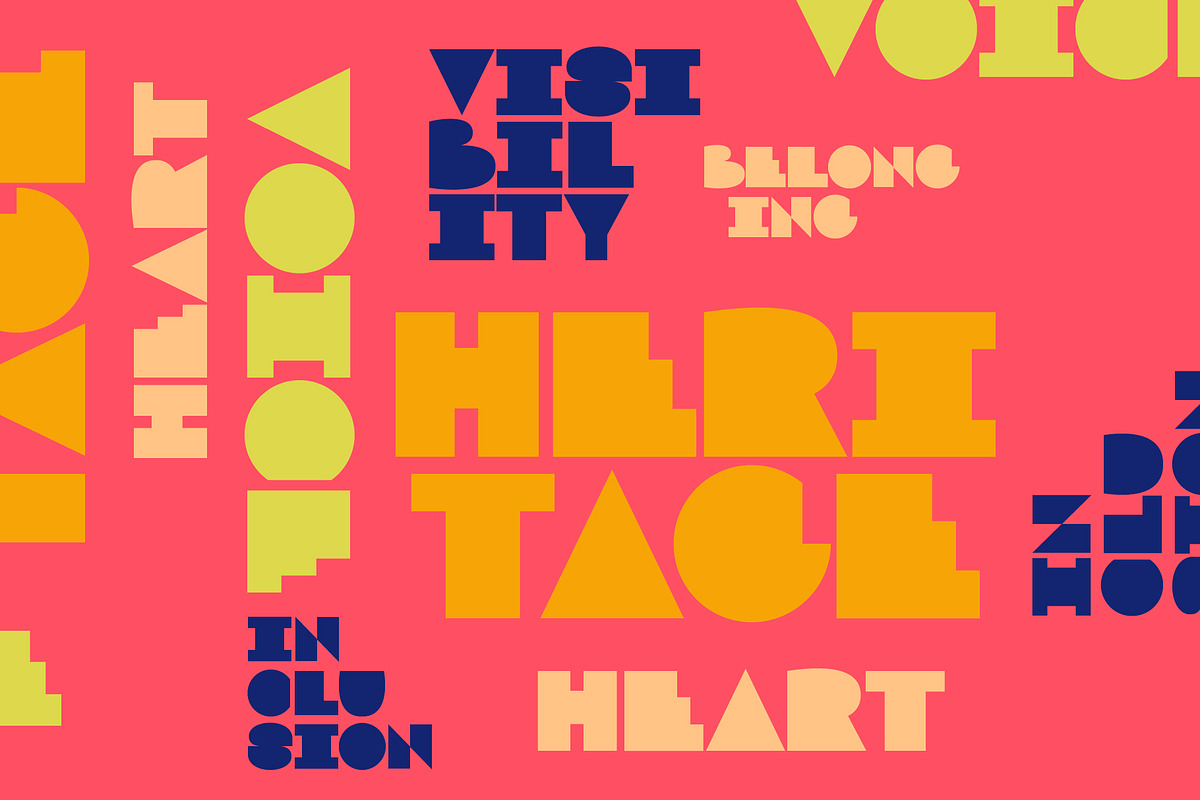Geo Fitz - geometric font, a Sans Serif Font by Font Infusions (Photo 13 of 14)
