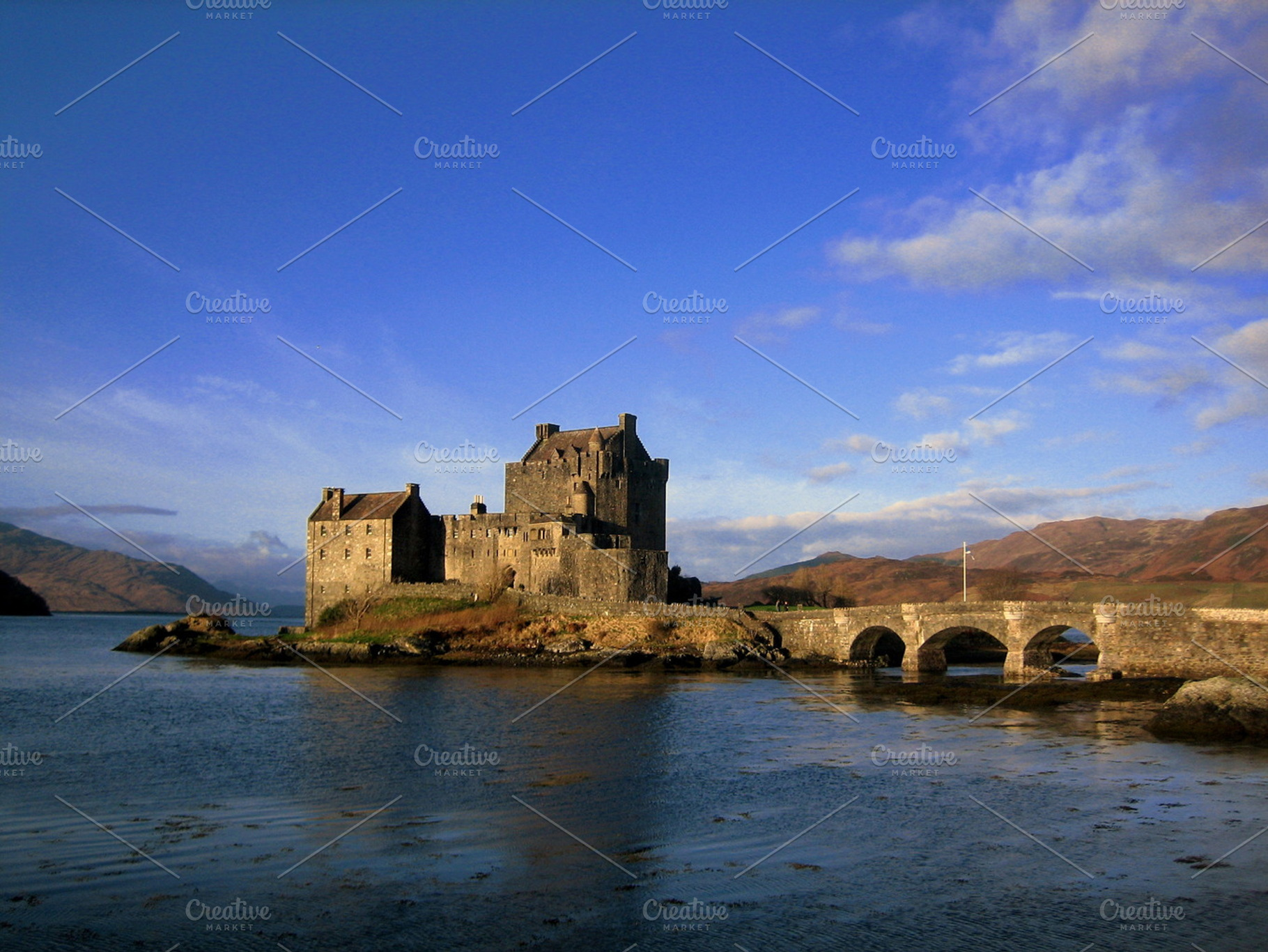 Eilean Donan Castle Scotland, an Architecture Photo by A Piece Of the World