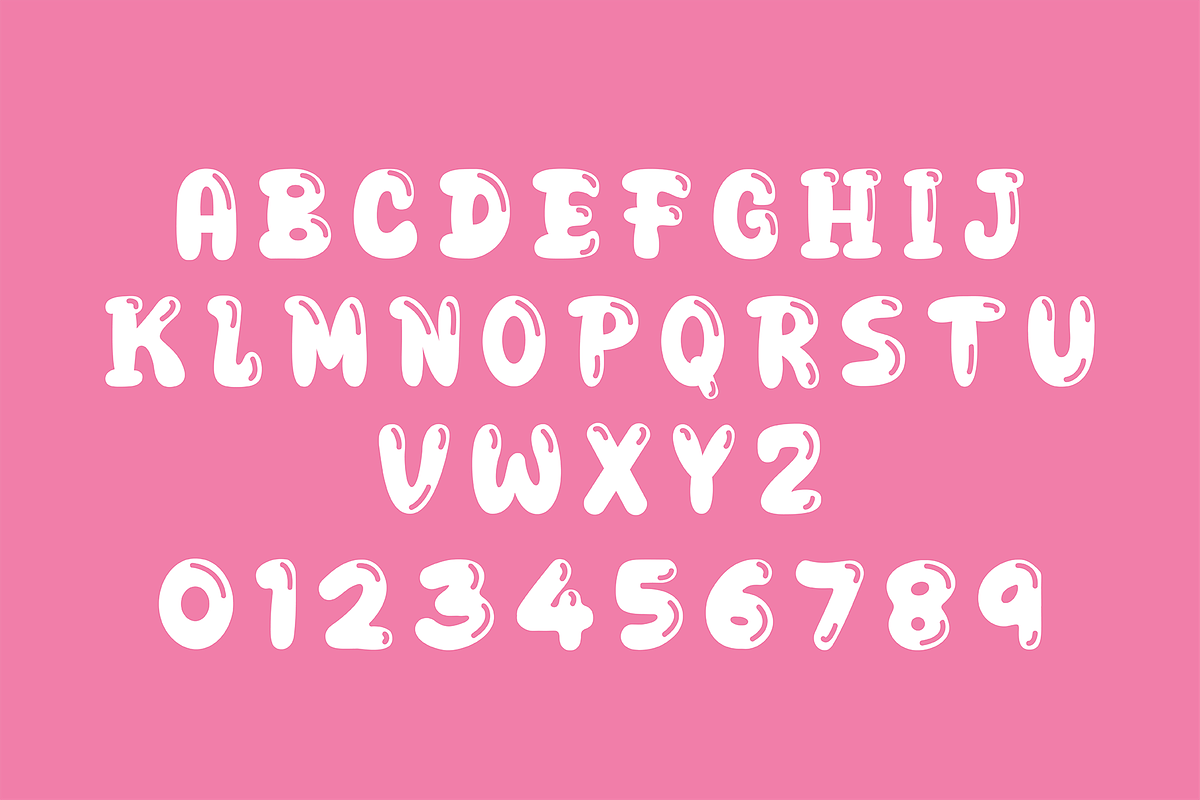 Bubble Cart Display Font, a Handwritten Font by Authentic Studio (Photo 5 of 5)