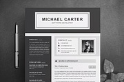 Resume, a Resume Template by ResumeInventor (Thumbnail 1 of 6)