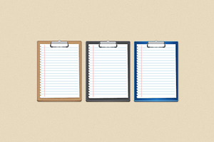 Detailed Vector Clipboard
