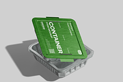 Aluminum Food Container Mockup, a Cups & Container Mockup by Bartama Graphic (Thumbnail 3 of 5)