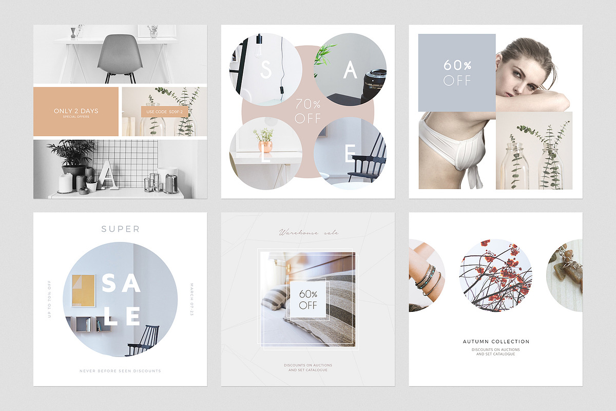 Instagram Promotion Templates v.01, a Social Media Template by Easybrandz (Photo 2 of 5)
