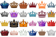 Crowns Clipart, an Object Illustration by Forhadx5 (Thumbnail 3 of 8)