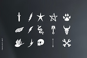 Old School Badge Creator Kit, a Branding & Logo Template by freeject.net (Thumbnail 5 of 6)