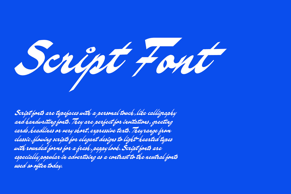 Logrono Script Font preview 4
