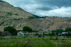 Small village and mountains at background, chubut province, arge, a Nature Photo by DanFLCreativo