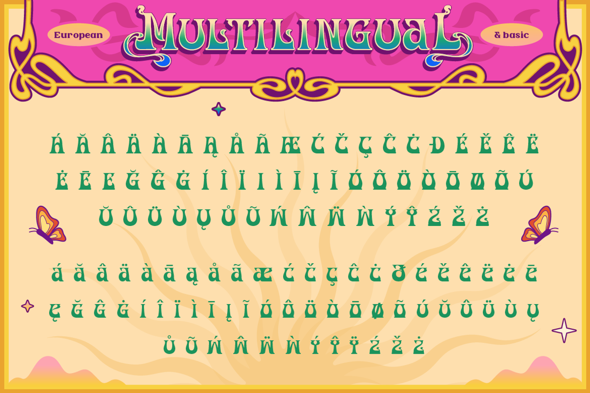 Stuner – Psychedelic Font, a Serif Font by Burntilldead (Photo 11 of 12)
