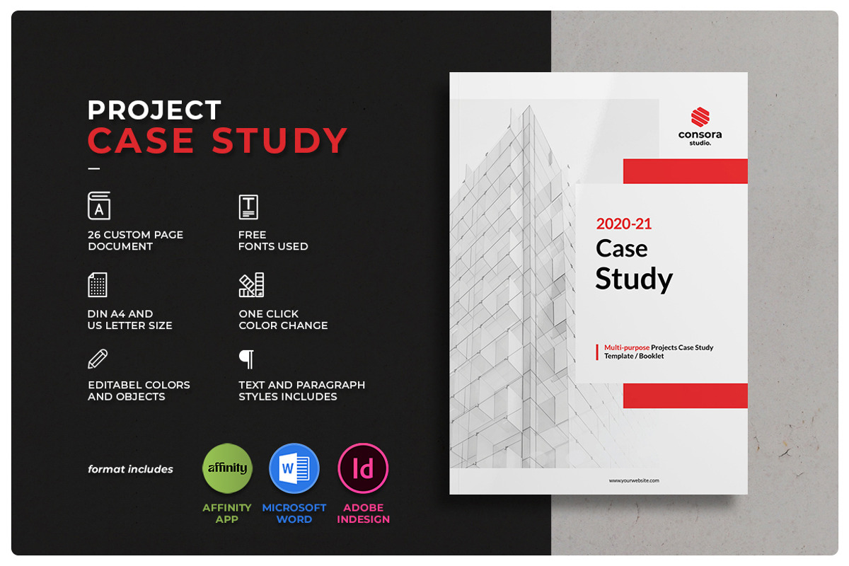 Case Study Brochure, a Brochure Template by StudioGraficso (Photo 1 of 9)
