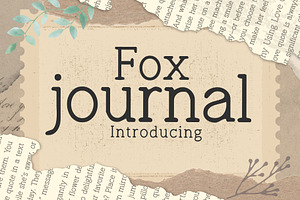 Fox Journal Font