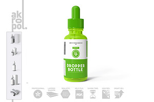 Dropper Bottle Mock-up