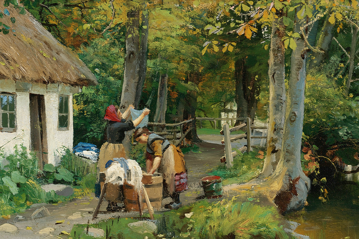 800+ Spring Season Oil Paintings, a Background Graphic by Lilithcollageart (Photo 9 of 11)
