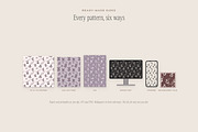 Vanity & Boudoir Seamless Patterns, a Pattern Graphic by The October Creative (Thumbnail 9 of 12)