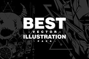 Best Vector Illustration Package, an Illustration by azhartz (Thumbnail 1 of 13)