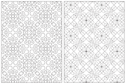 Geometric Patterns 03, a Pattern Graphic by fontalicious (Thumbnail 2 of 6)