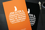 Halloween Invitations, an Invitation Template by Designs by Justin Lynch (Thumbnail 1 of 5)