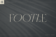 Footle gentle serif font, a Serif Font by Only Fonts (Thumbnail 1 of 10)