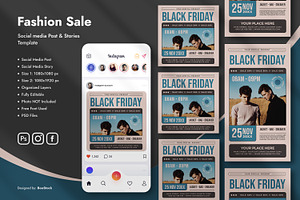 Black Friday Social Media Template