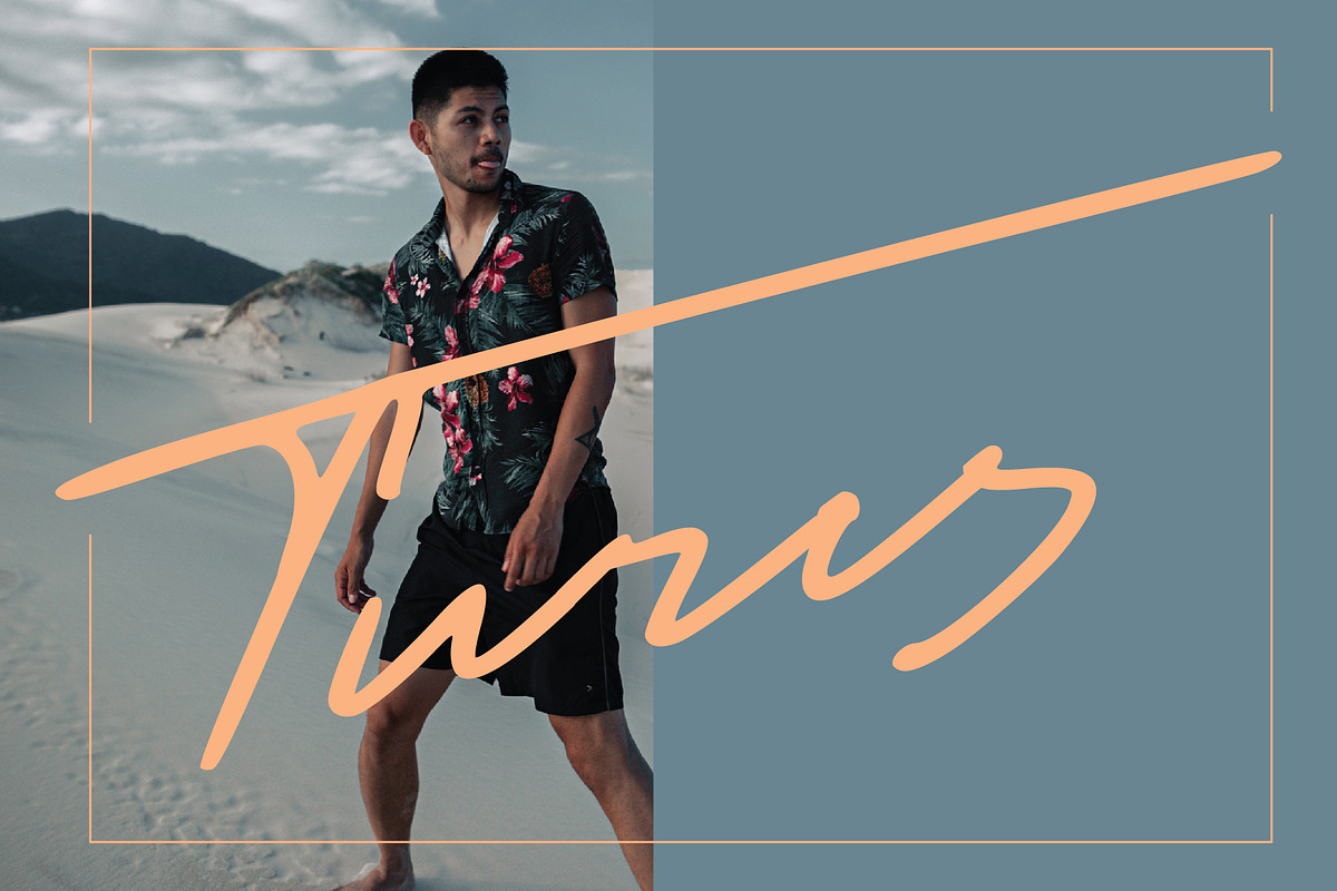 Tunisia Font preview 3
