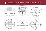 Vintage Professions Logos, a Branding & Logo Template by DesigNoa (Thumbnail 2 of 5)