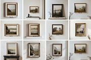 Mega Interior Frame Mockup Pack, a Household Mockup by Mockup Art Atelier (Thumbnail 36 of 60)