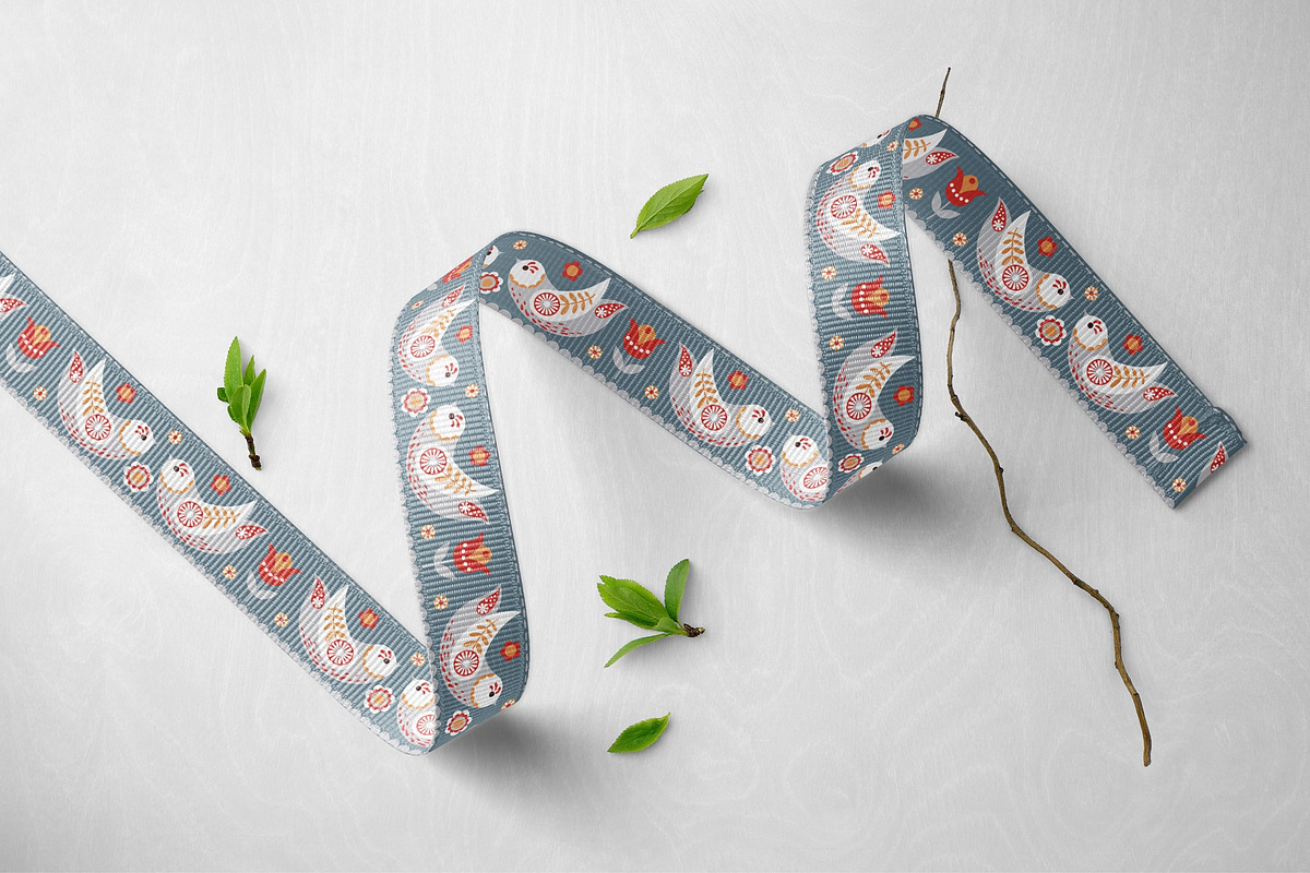 Scandinavian Borders, a Pattern Graphic by Irina Skaska (Photo 7 of 8)